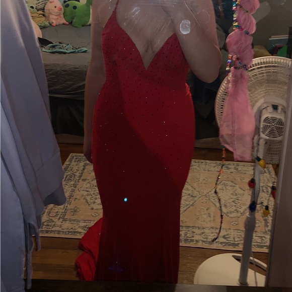 Red Prom Dress - Picture 1 of 4